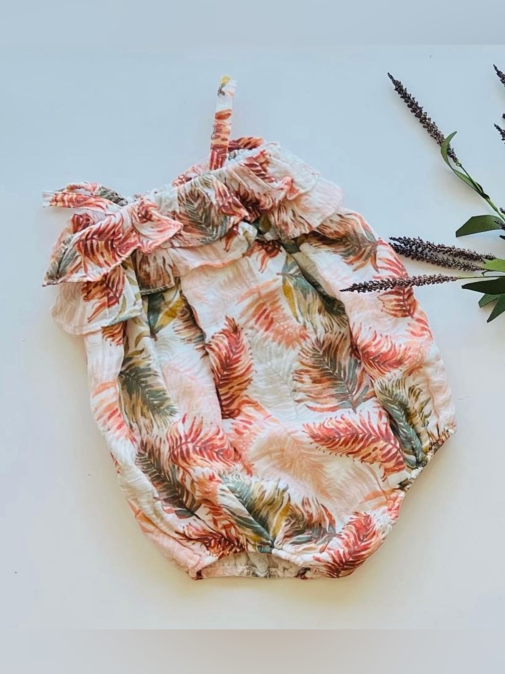 Angel Dear Ruffle Bodysuit